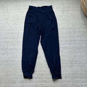 Navy Blue High-Waisted lululemon Joggers